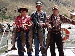 Salmon Fishing at Riggins, Idaho