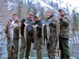 Steelhead fishing on the Salmon River