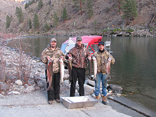 Steelhead fishing with Idaho's Big River Outfitters