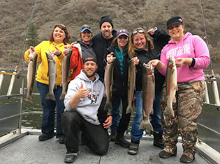 Salmon River steelhead fishing is a great time