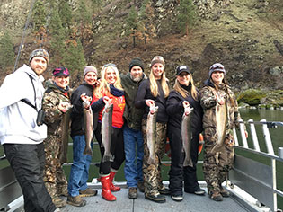 Steelhead fishing with Idaho's Big River Outfitters